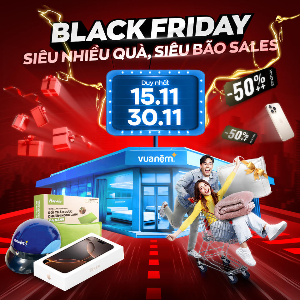 Black Friday tại Vua Nệm