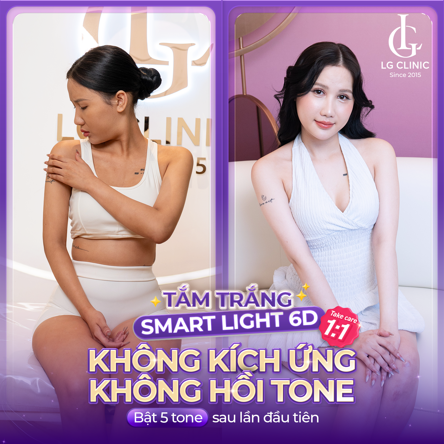 Smart Light 6D tại LG Clinic
