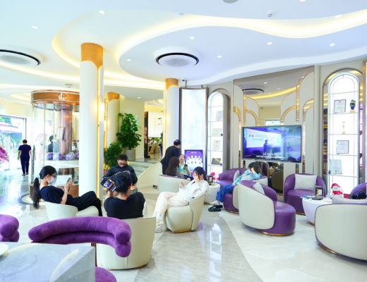 Sảnh chờ tại LG Clinic