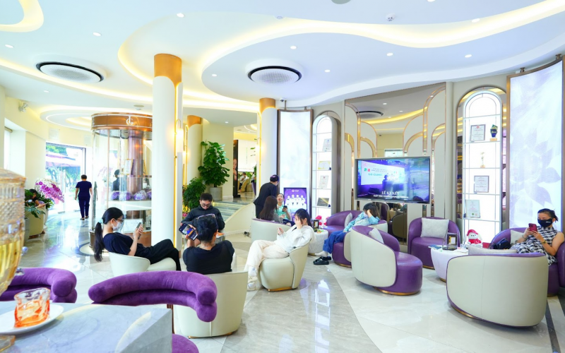 Sảnh chờ tại LG Clinic